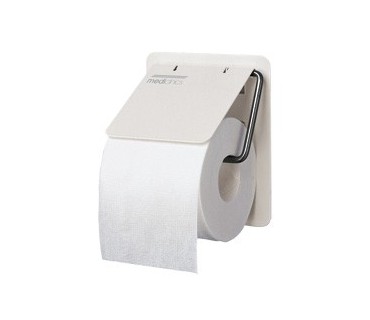 Portarrollos papel higiénico con tapa