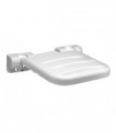 Asiento abatible de acero y nylon/vinilo