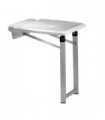 Asiento abatible de ABS y apoyo suelo