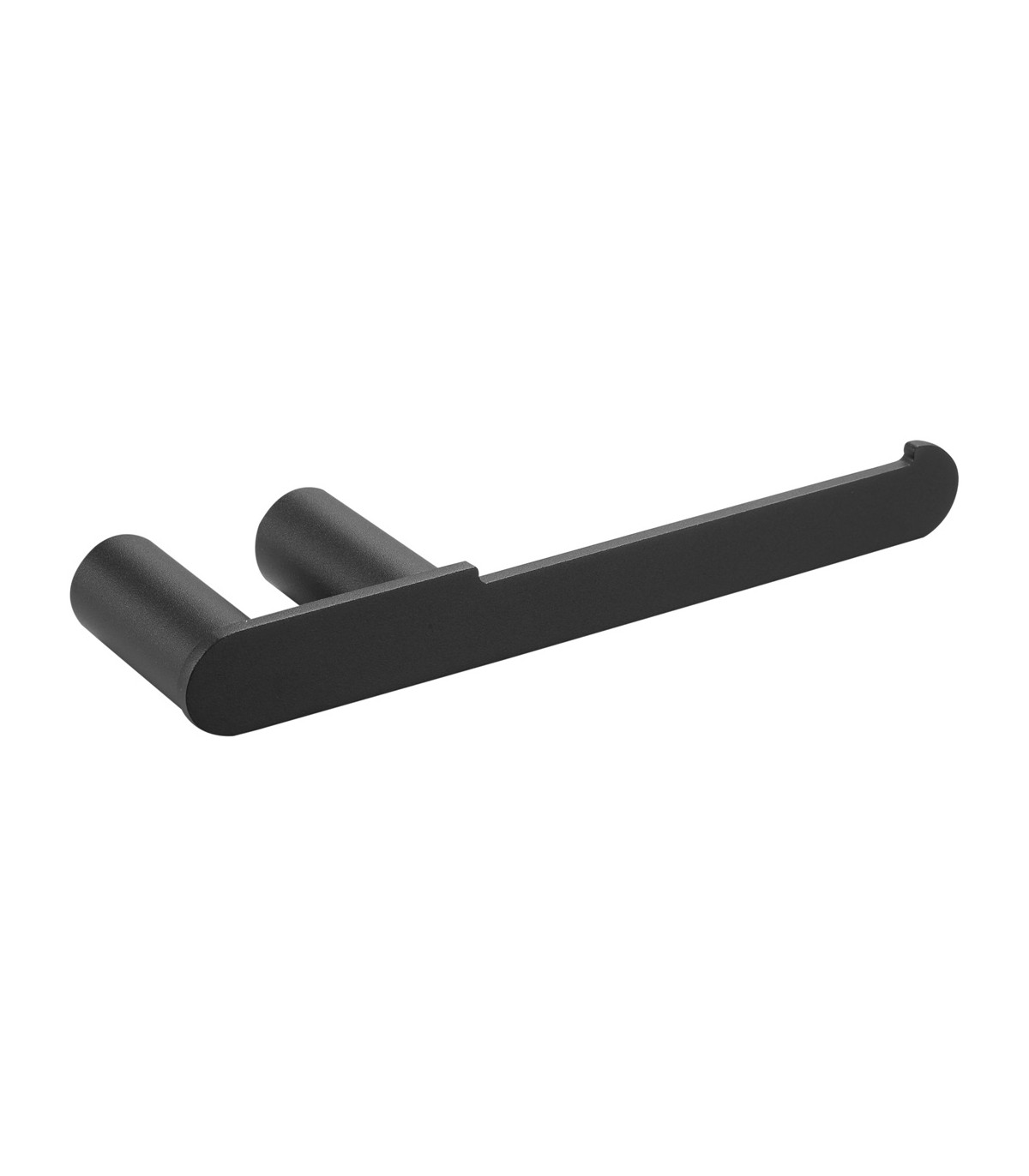 Portarrollos para Papel Higiénico Acero Inoxidable,Soporte Papel Higienico  de Pared de Acero Inoxidable Negro Mate, Portarrollos Baño Adhesivo para