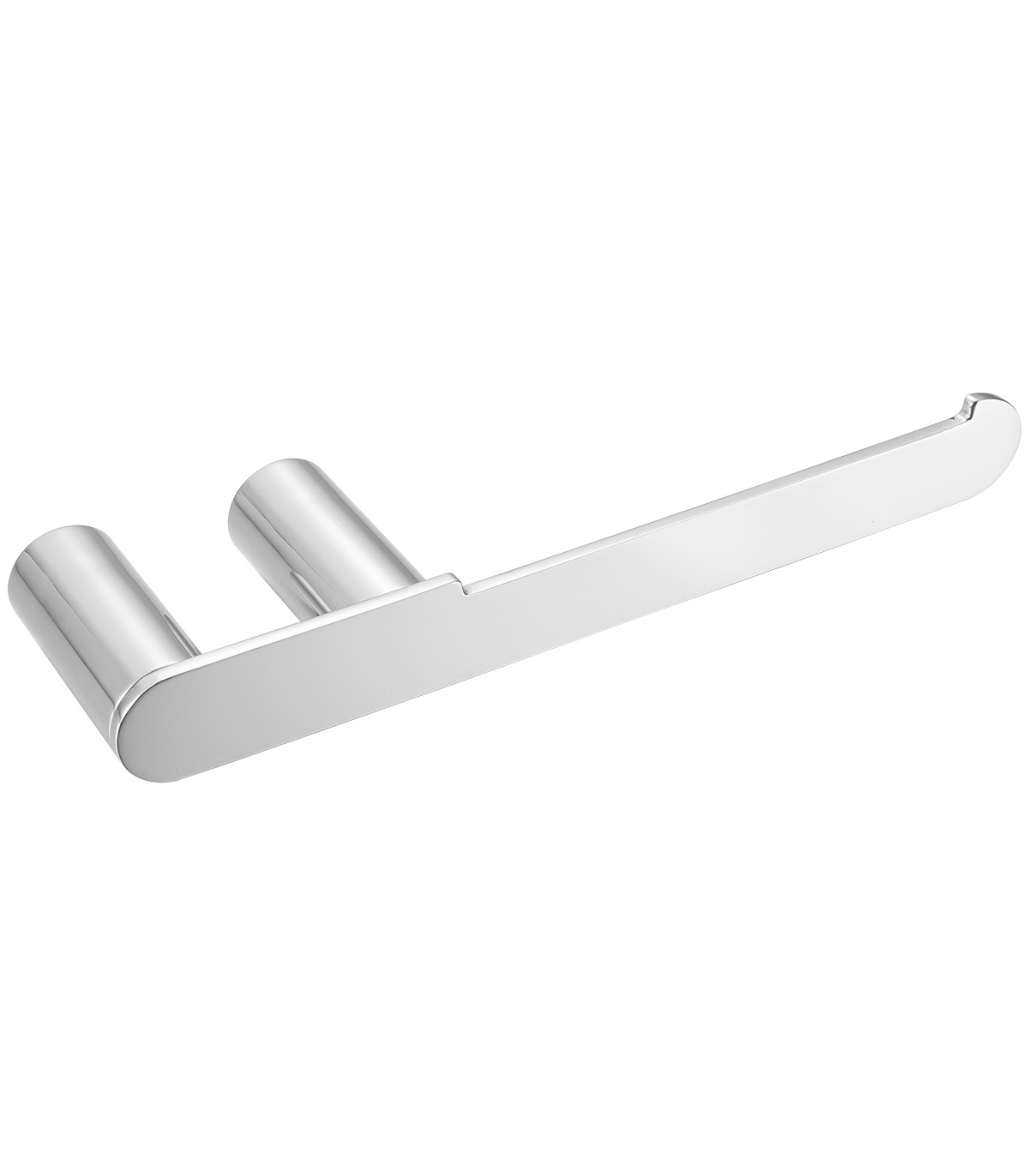 Toallero de baño doble de acero inoxidable AISI 304 acabado brillante