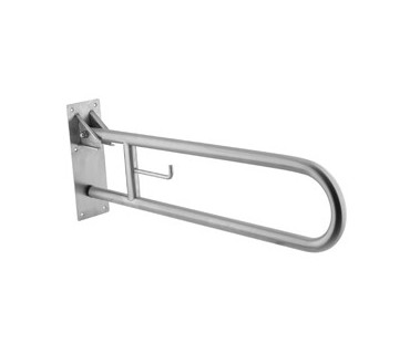 Barra de apoyo abatible vertical