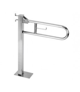 Barra de apoyo abatible vertical con columna fija