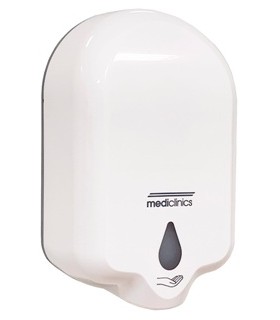 Dispensador de jabón líquido automático para instalar en la pared -  Mediclinics