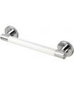 Barra de apoyo recta  de  486mm de longitud y acabado blanco