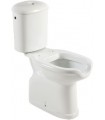 Sanitario monobloque con apertura frontal y desagüe vertical blanco