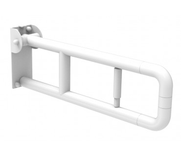 Barra abatible 600mm con bloqueo y portarrollos