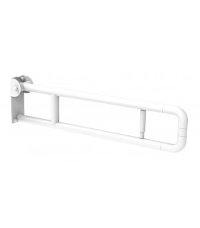 Barra abatible 800mm con portarrollos y bloqueo