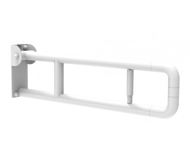 Barra abatible 700mm con portarrollos y bloqueo