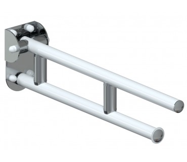 Barra abatible blanca 600mm