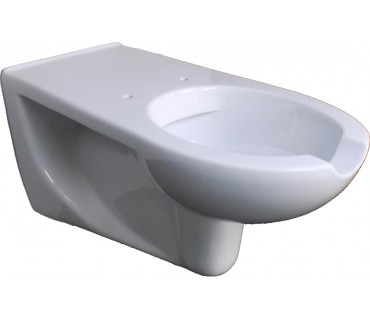 Inodoro suspendido con apertura frontal