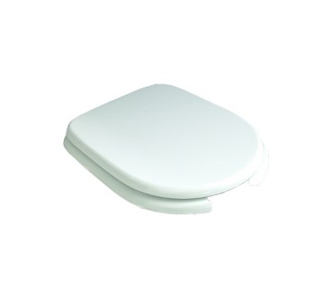 Asiento con tapa en mdf con apertura frontal para inodoro