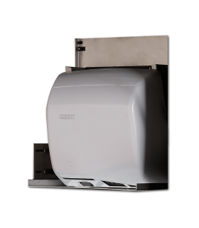 SECADOR DE MANOS AUTOMÁTICO CON SOPORTE INCLUIDO PARA INSTALAR DETRÁS DEL ESPEJO