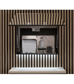 Armario de 2 módulos : Jabón + Secador de manos