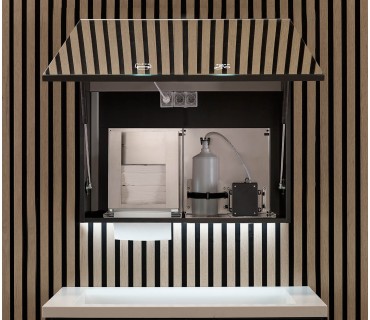 Armario de 2 módulos : Jabón + Dispensador de papel