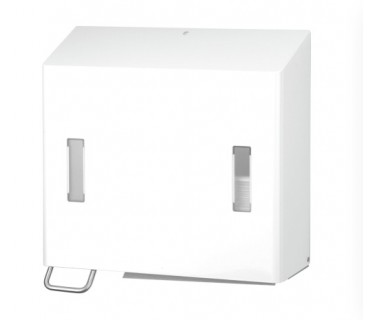 Unidad combinada con dispensador de papel toalla y dosificador de jabón