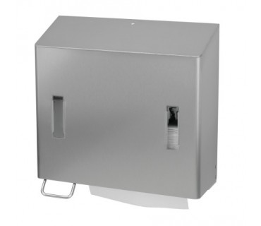 Unidad combinada con dispensador de papel toalla y dosificador de jabón