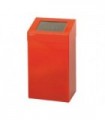 Papelera con tapa auto-retorno de 50L