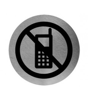 Señaletica de prohibido utilizar el móvil