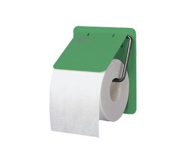 Portarrollos papel higiénico con tapa